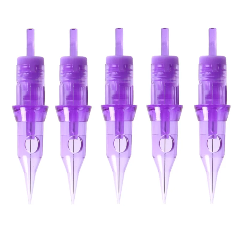 10pcs Cartridge Needles 1RL Round Liner Long Taper Tattoo Needles For Professional Tattoo Cartridge Pen Machine Supplies