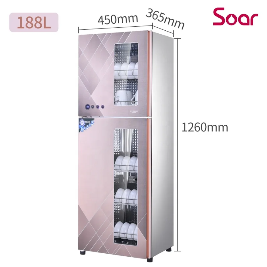 Стерилизационная машина инструменты для ногтей оборудование для салона красоты кухонный шкаф 2 двери ультрафиолетовый УФ стерилизатор для дезинфекции инструментов