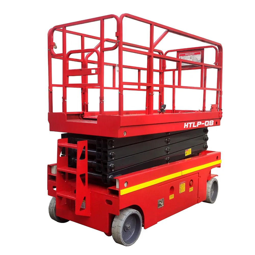 6m 8m 10m 12m 14m 16m 18m Aerial Work Mobile Scissor Man Lift Table Hydraulic Electric Movable Scissor Lift Platform