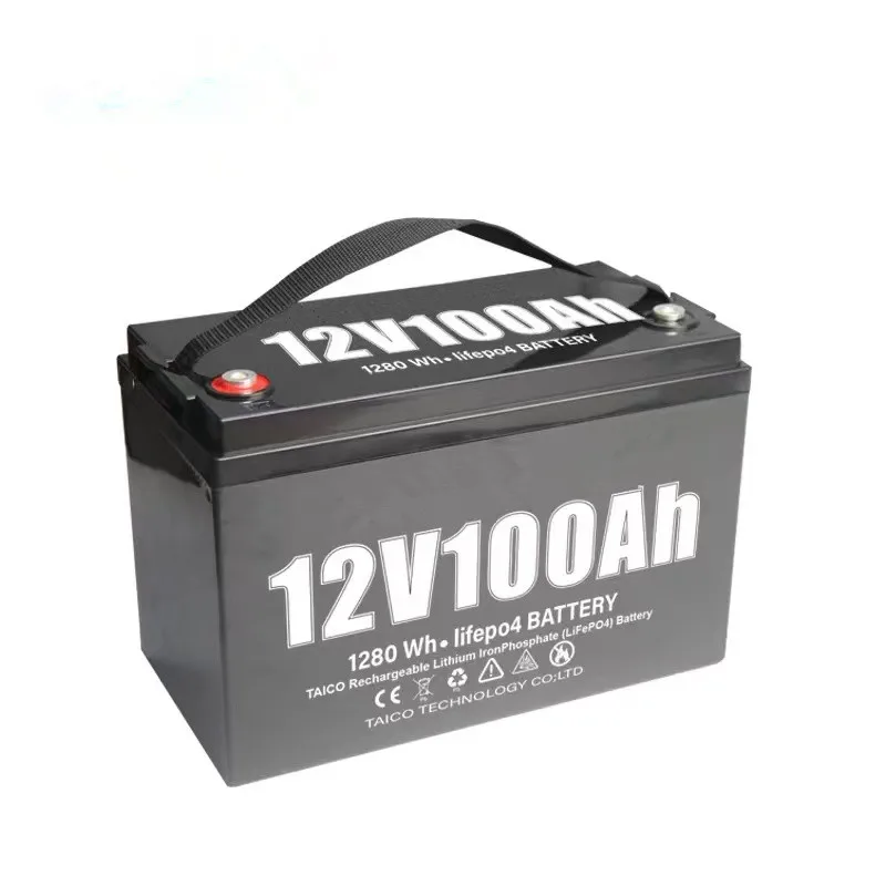 TalentCell High Capacity 200Ah 280Ah 300Ah 400Ah LCD LiFePO4 Lithium Deep Cycle Low Price 12V 100Ah Lithium Ion Battery
