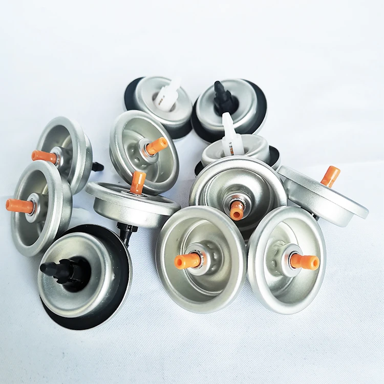 One inch Fast Filling Tinplate Aerosol Valve Oxygen Valve by Low Pressure