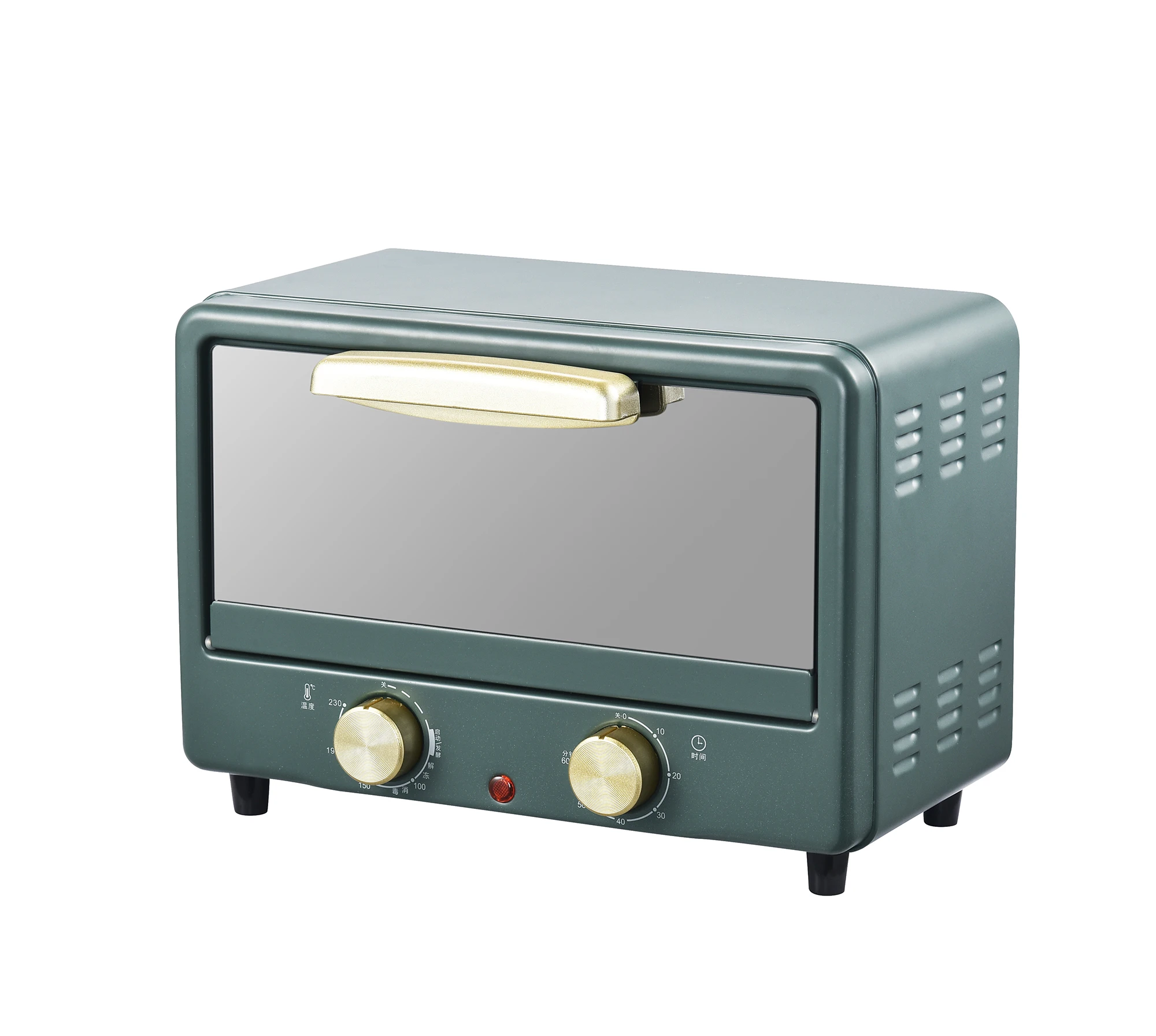 Colorful Mini Grill Toaster Oven 10L 750W Pizza bread Machine