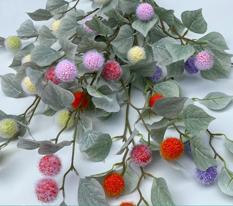 Artificial    dandelion flower head for  home interior garden landscaping decoration flowers