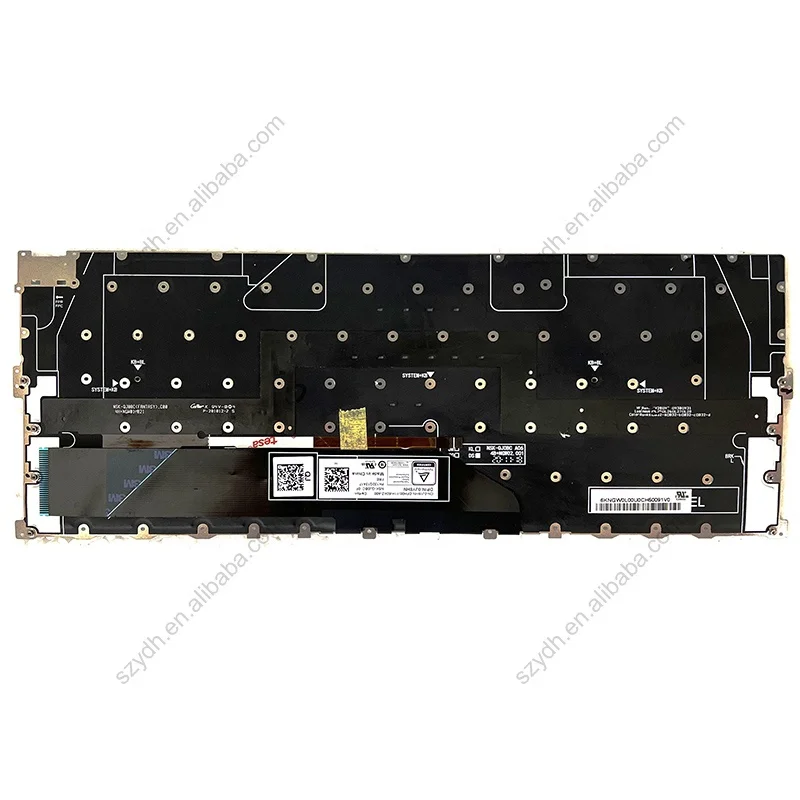 New Original FR French Laptop Keyboard For DELL XPS 13 9300 9310 P117G 0JY8HN NSK-QJ0BC 0F PK132Q13A17 Backlit