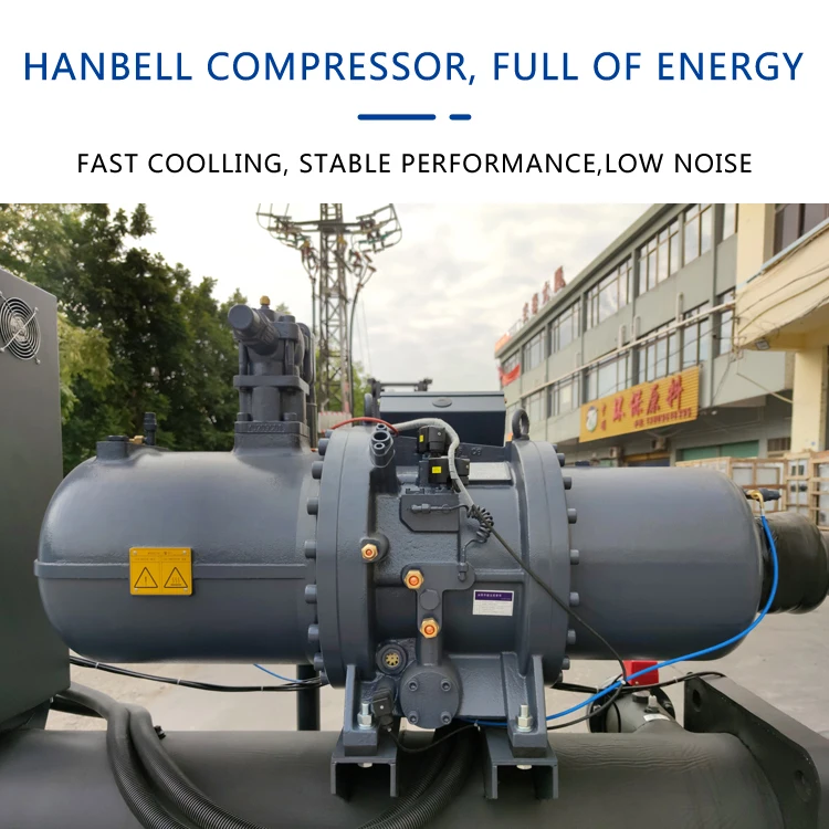 
40/50/60HP industrial Scroll Water cooled chiller circulating Water cooling system ancillary 