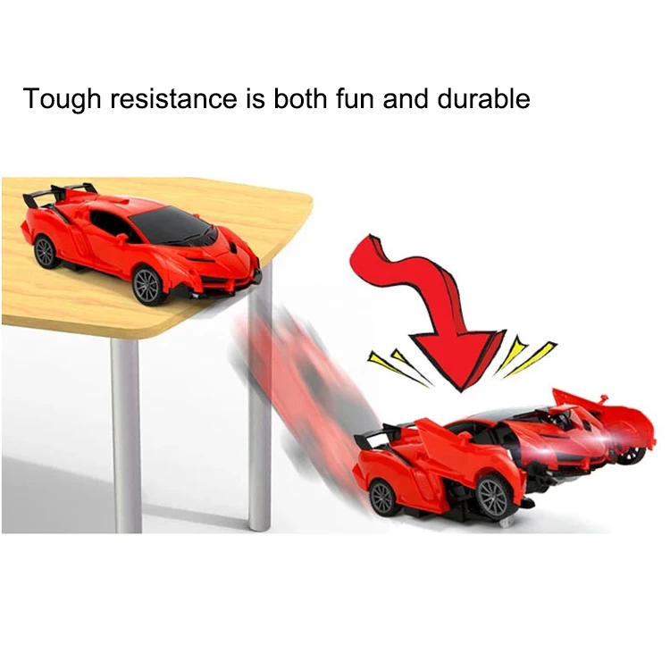 Deformation Electric Robot Transform Toy 1:16 Remote Control Car 2 in 1 Battery Plastic Window Box 60 AA RC