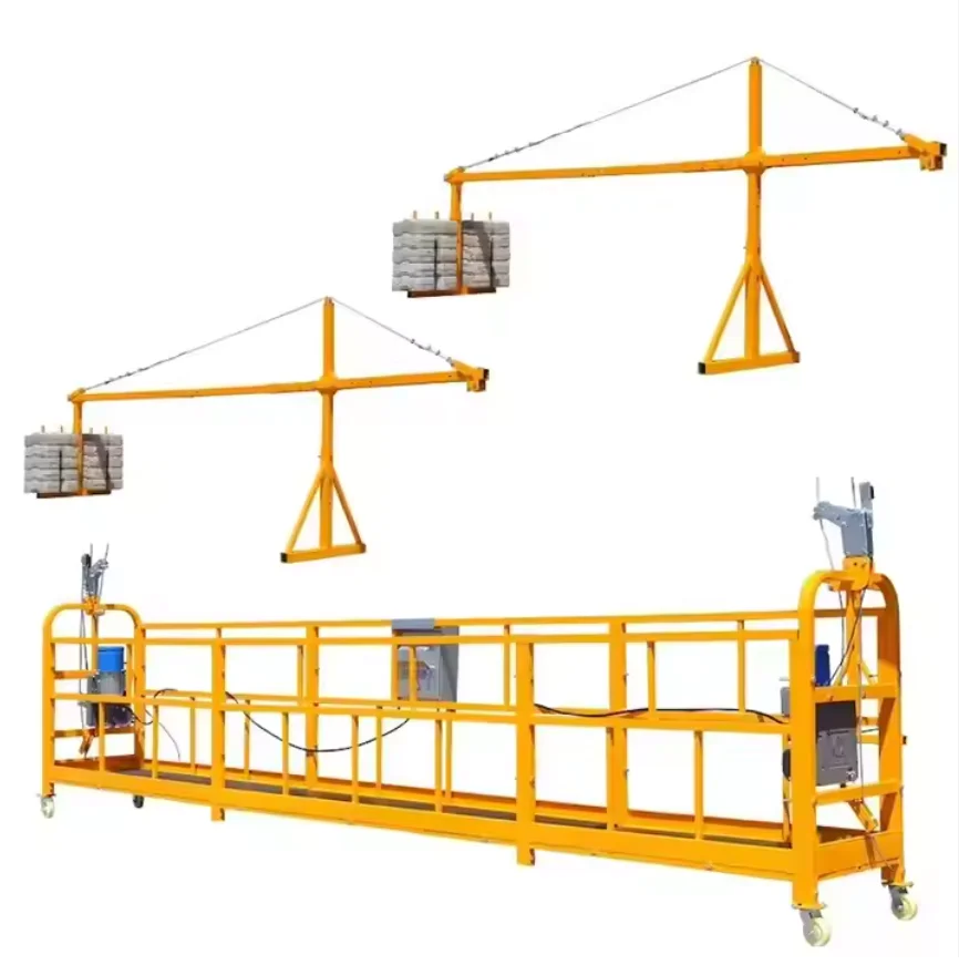 ZLP630 gondola Suspended hanging Platform for Installation of curtain wall construction or other exterior wall components