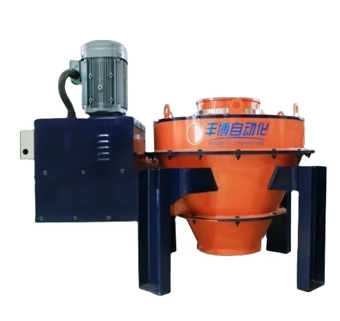flow meter for tank feeding of bulk powder under cement silo bulk bellows