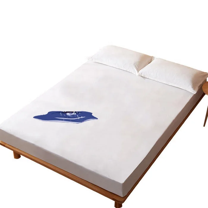 Anti-bug Bed Cover Anti-dust 100% Cotton Terry Waterproof Baby Adults Mattress Protector Cover for Home Hotel Hospital