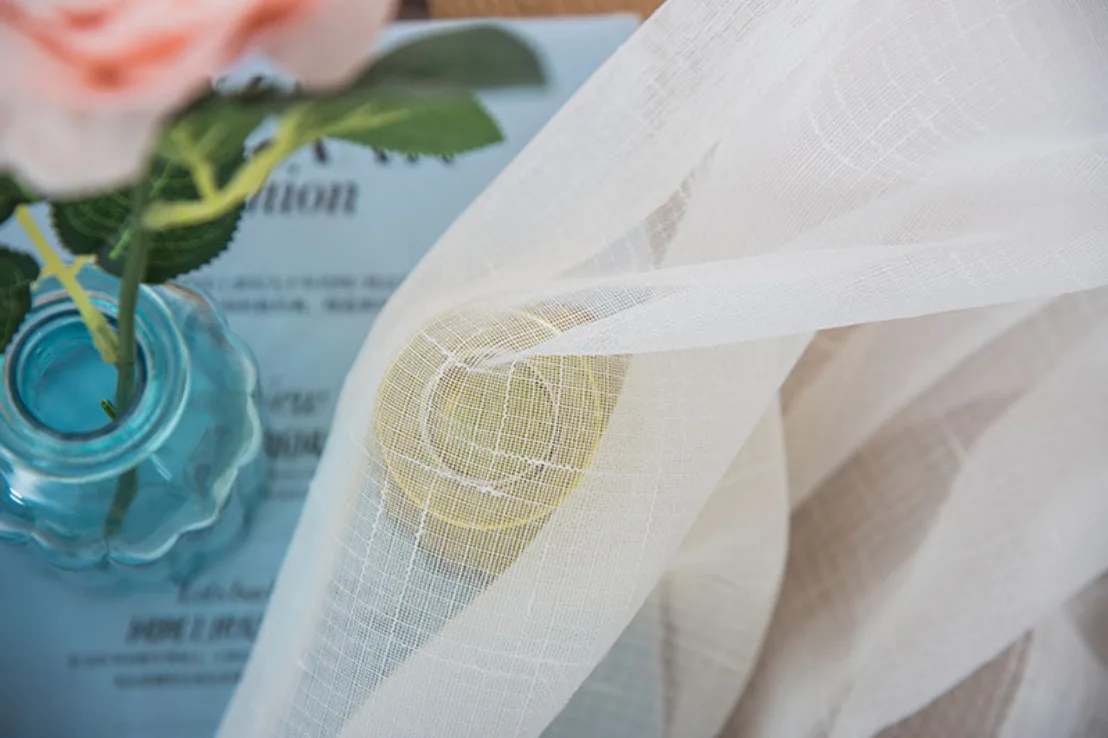 Hot Sale Cheap Price Sheer High Quality Plain Tulle Curtain Fabric