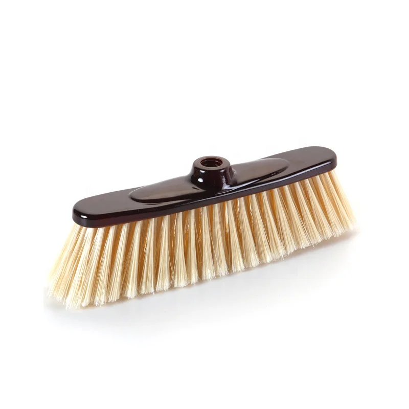 Wholesale broom custom logo material household practical  broom head With Soft Broom Bristle