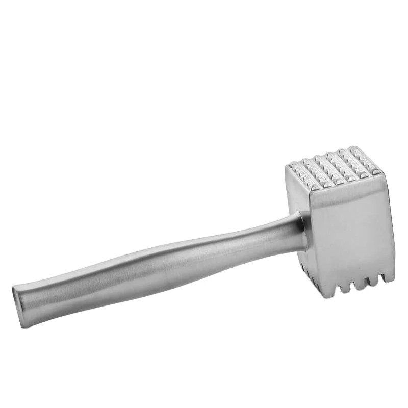 Kitchen 12.5 Inch Meat Stainless Steel Hammer Heavy Sturdy Meat Mallet Steak Tenderizer Hammer