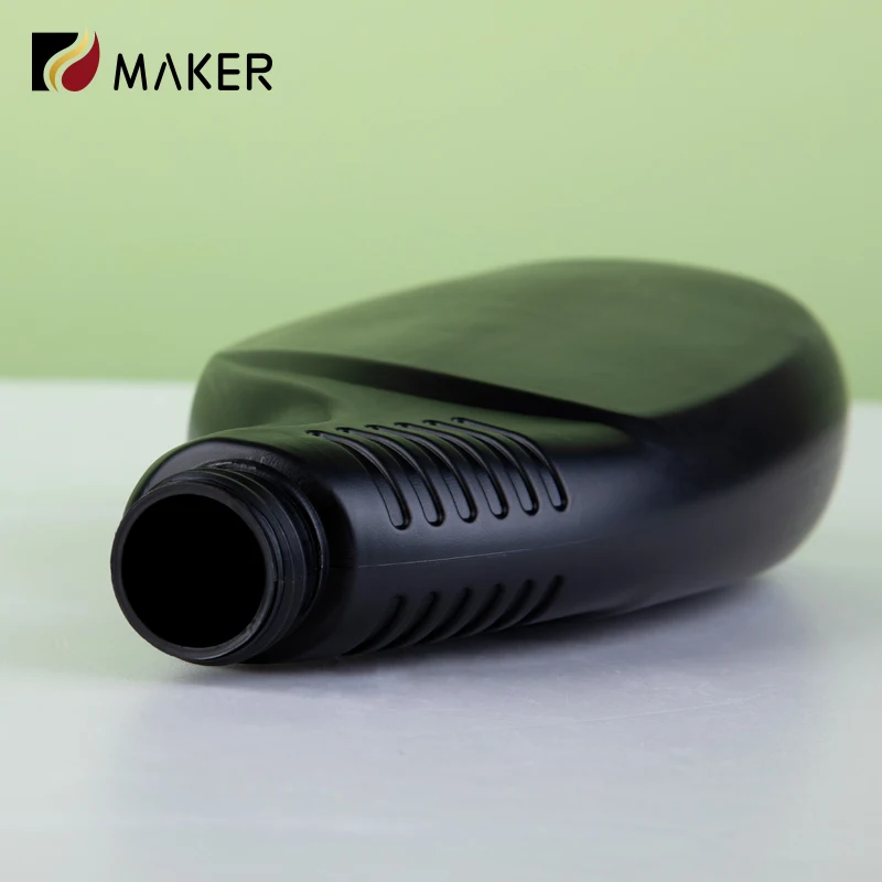 Empty Liquid Chemical Resistant 250ml 500ml 16oz Plastic Detergent Cleaner Black Trigger Spray Bottle With Leak Proof Sprayer