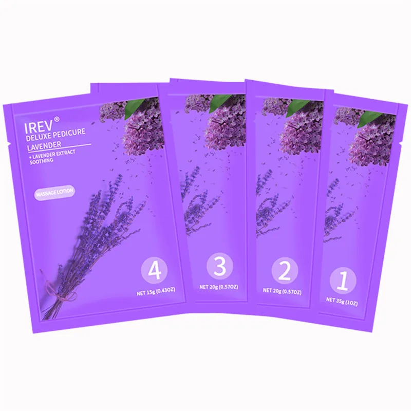 
Lavender Exfoliating Foot Mask Skin Care Peeling Dead Skin Feet Mask Pedicure Socks Exfoliation White Remove Foot Socks 