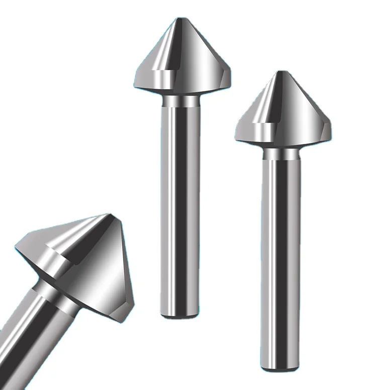 Горячая Распродажа Высококачественная высокоскоростная стальная фаска с 4 лезвиями и шестигранным хвостовиком