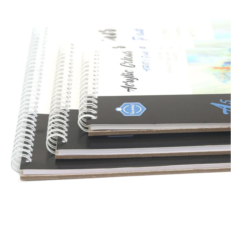 Keep Smiling Professional Artists A4 12 Sheet 300gsm Watercolor Acrylic Painting Pad Sketchbook For Drawing