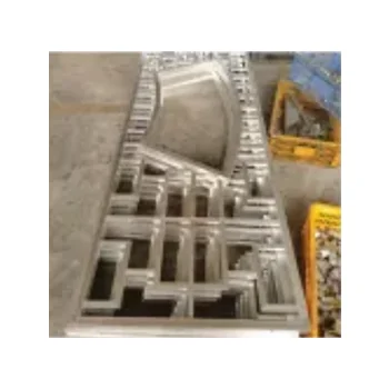 Customizedealuminum Decorative Laser Cut Panel Screen Panel Hanging Screens & Room Dividers Aluminum Fence Metal with 3 Leaves