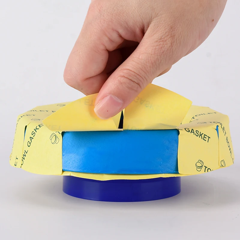 Toilet Rubber Mud Gasket Sealing Ring Toilet Rubber Gasket Ring Toilet Wax Free Gasket