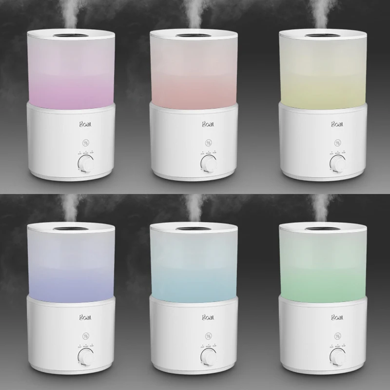GO-2821A Korean Style Top Fill 6 Hours Timer Personal Air Humidifier With Night Light