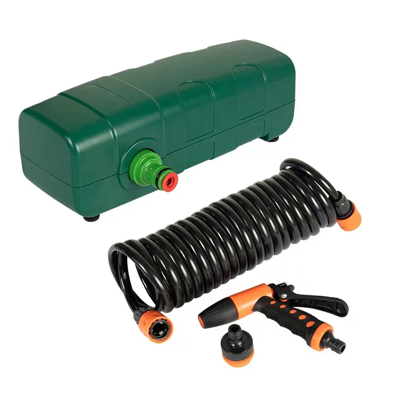 TOOFLO  12V 1.6GPM outdoor shower 12v electric high pressure pump shower booster pump  for outdoor camping shower washing