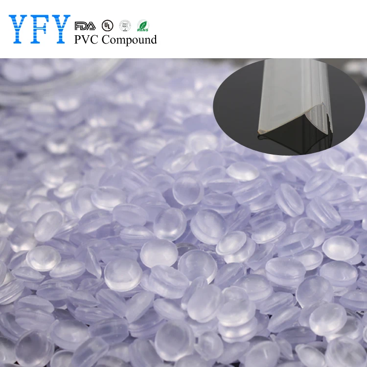 Жесткие ПВХ поливинилхлоридные гранулы для профиля