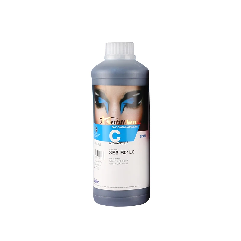 Guangzhou Qijun 1000ml sublinova SES Inktec dye sublimation ink bulk ink sublimation for sublimation printers