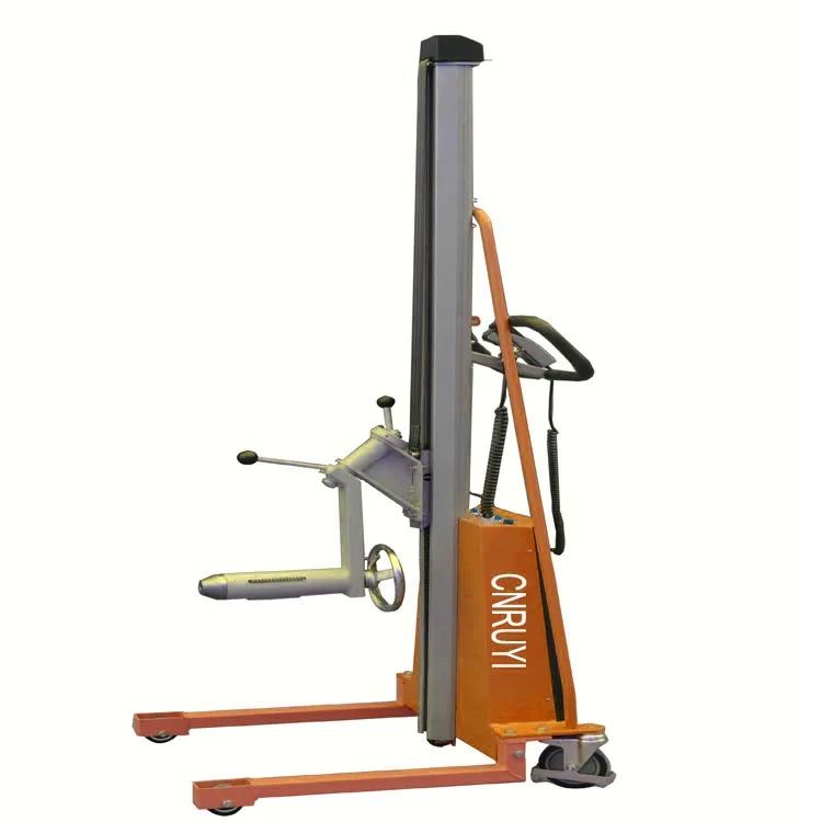 Light duty 100kg electric hydraulic paper roll lifter