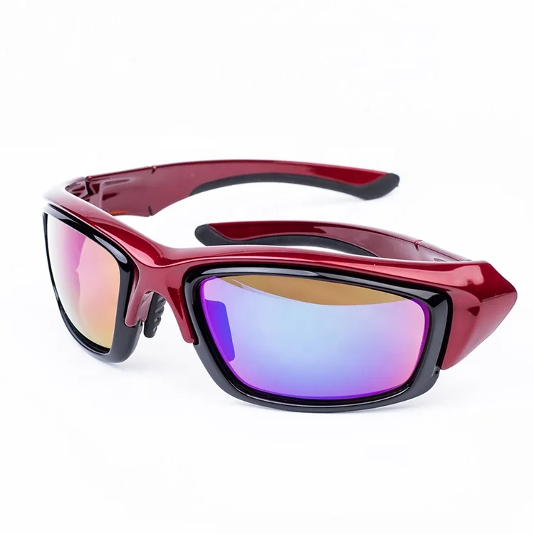 Top custom logo eyewear manufacturer bike sunglasses  for sport