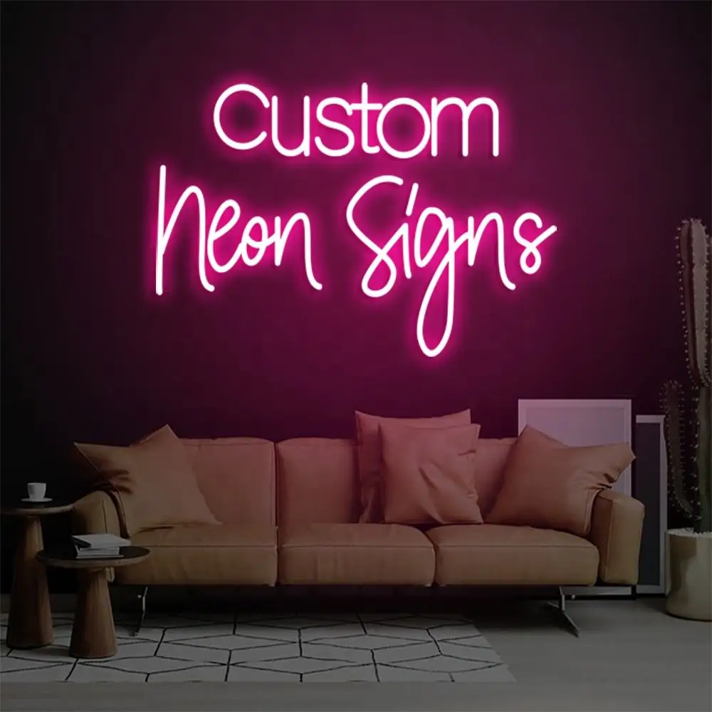 Fast delivery  Lettering Light Logo Custom LED Light Custom Neon Sign Neon Lights Drop Shipping For Party