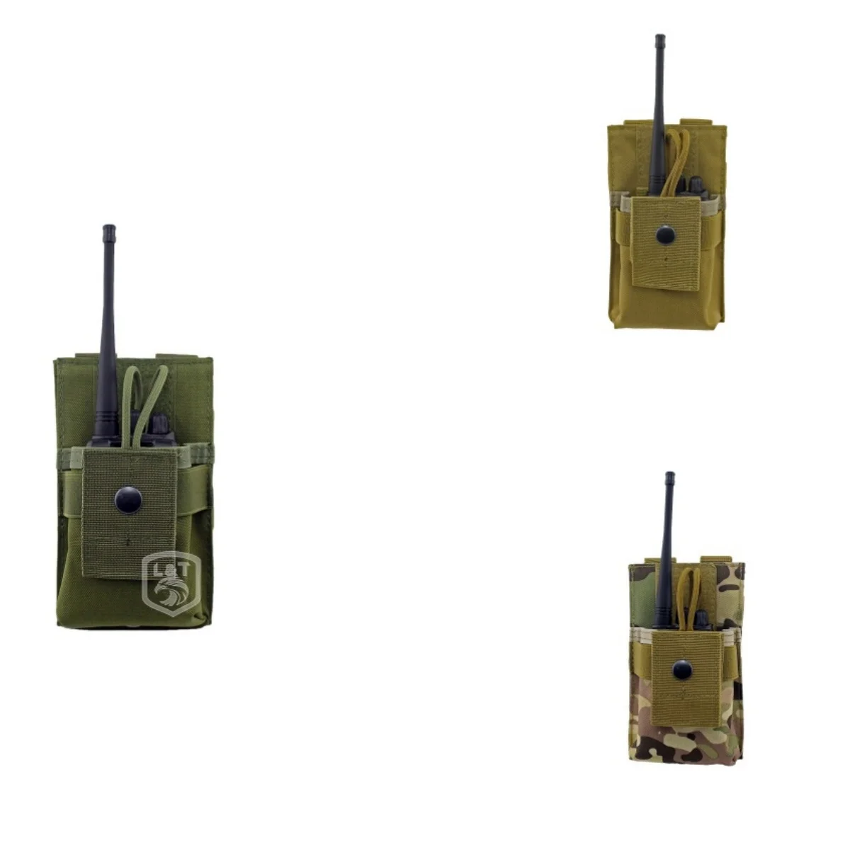 Wholesale Tactical Phone Accessory Bag Tactical Molle Radio Holster Tactical Molle Small Pouch Outdoors