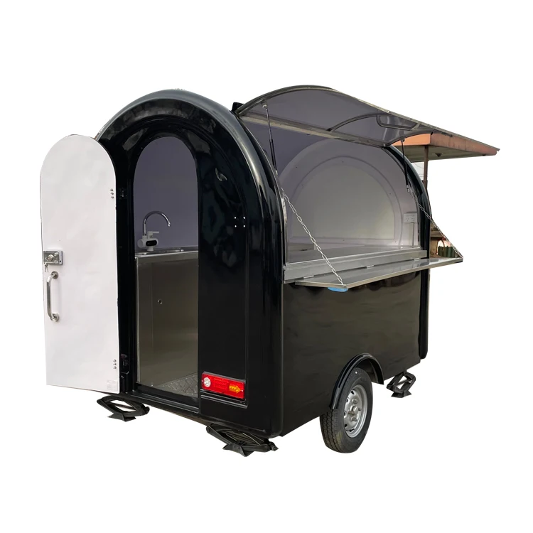best price mobile fast street food cart trailer caravan