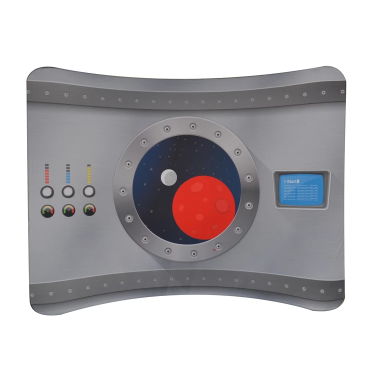 Portable 10ft Curved Tension Fabric Display