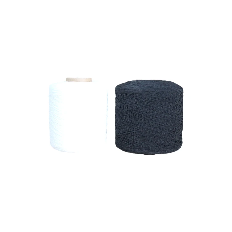 
Hot selling cheap custom spandex yarn rubber covered yarn 100#7536f 