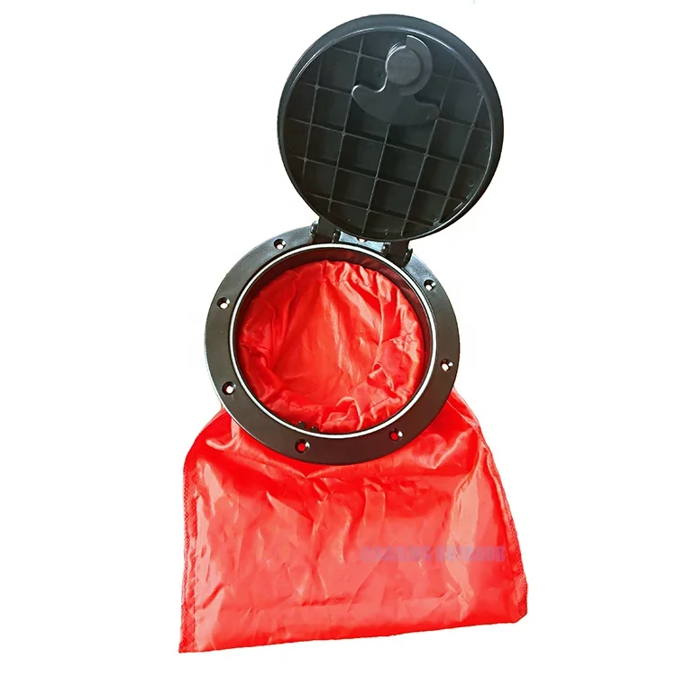 Plastic Marine Watertight Boat Deck Hatch Cover Storage Bag Accessories Kayak