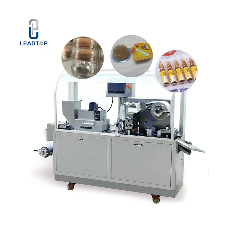 DPP Series Full Automatic Electric Pharmaceutical Food Alu Tablet Capsule Blister Packing Machine