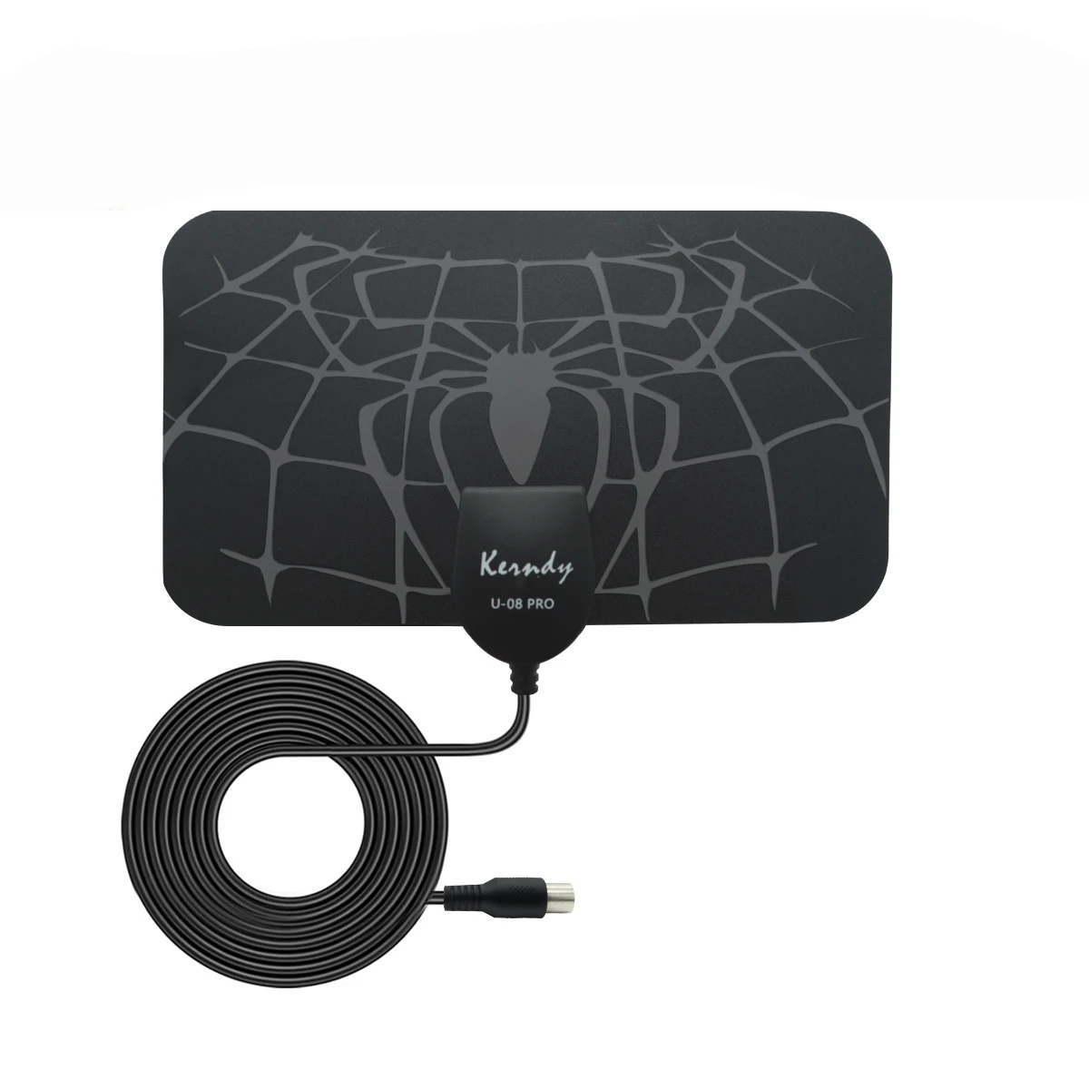 High gain high quality flat TISDB ATSC DVB-T DVB-T2 HDTV 4K HDR high frequency signal indoor digital TV antenna