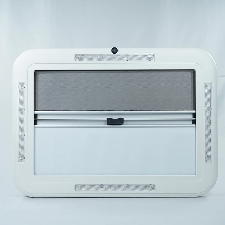 High quality control aluminum alloy 500*500mm RV skylight caravan acrylic rv skylight for wholesale