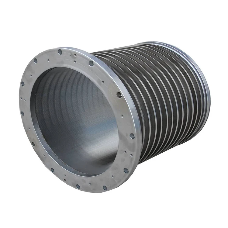 Paper Pulp Machine Pressure Screen Basket rotary drum wedge wire filter screen basket