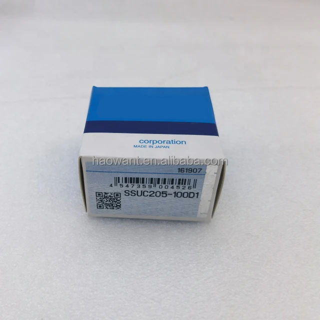 Stainless Steel SS UC205-16 UC205-100D1 insert ball bearing block UC205-16 bearing