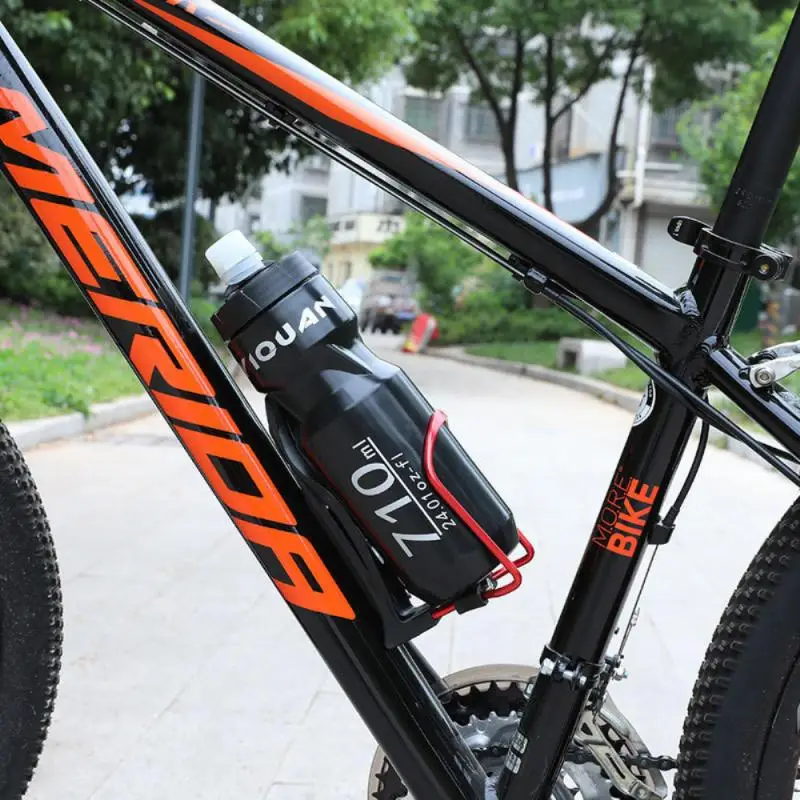  Sports Water Bottle Outdoor Mountain Road Bicycle Drink Cycling Kettle Cup With Dust Cover Riding Equipment Bike