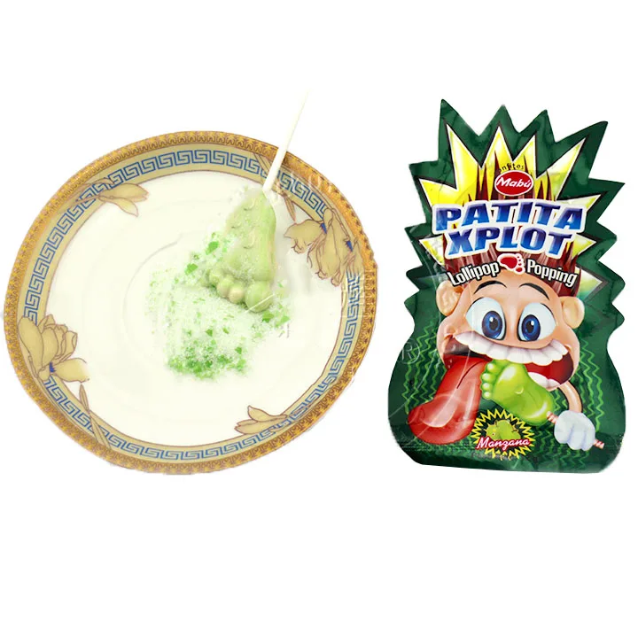 Big foot Lollipop Popping Hard Candy Baby Feet Shapes Fruit Flavors Foot Lolli Individually Wrapped Bulk Variety Party Lollipop