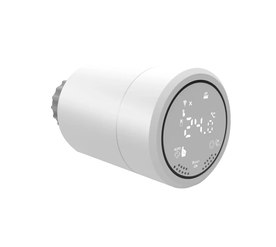 Zigbee Smart TRV Programmable Smart Radiator Thermostat Temperature Controller Work with Alexa Google Home Alice
