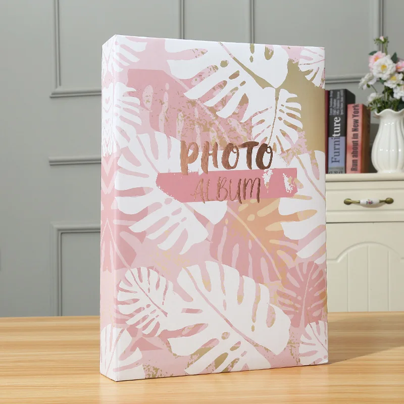 STANDWIDE large capacity 6 inch 300  photos big album book with memo vintage PP inset baby wedding family Photo album