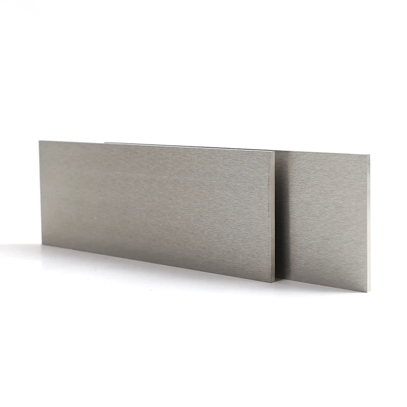 tungsten Plate Customizable 2mm Thick Hard Alloy Square Sheet Wear-resistant Flake sliver plate