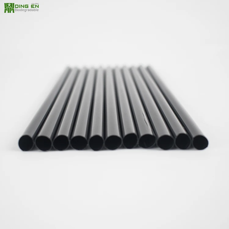 Environmental protection beverage rice corn material degradable straw production equipment