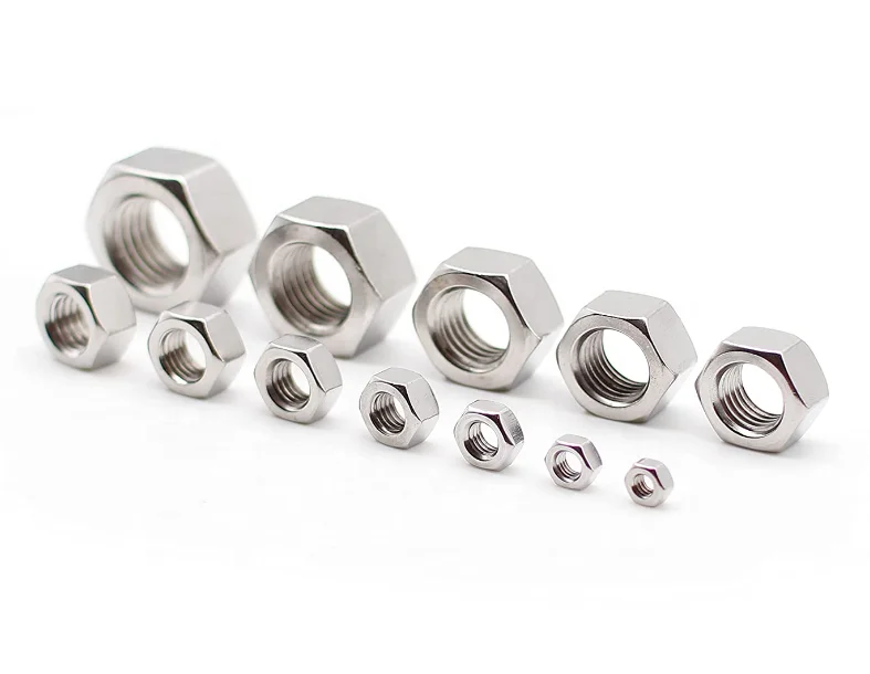 HBLJ  DIN 985 DIN 982 NYLOCK NUT STANDARD NYLON INSERT LOCK NUTS galvanized