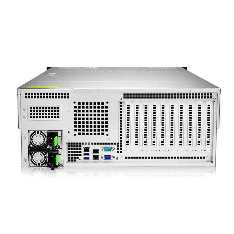 4U 12 bay AMD High Density GPU Server Barebone Dual-socket CPU computing server for ALEO AI Cloud Computing HPC