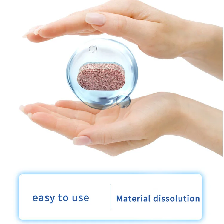 Private Label Plant-Based Eco-Friendly Soothing Hand Wash Natural Effervescent Tablets Customized Fragrance Solid