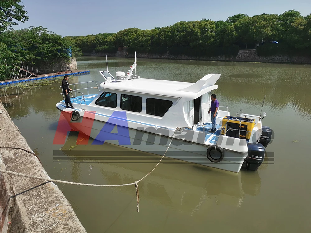 HA1080 catamaran FRP passenger boat