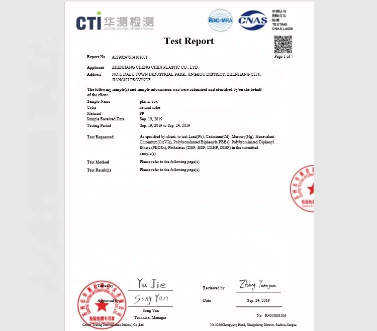 Factory Empty Rectangle Art Nail File Manicure Tool  Plastic Box